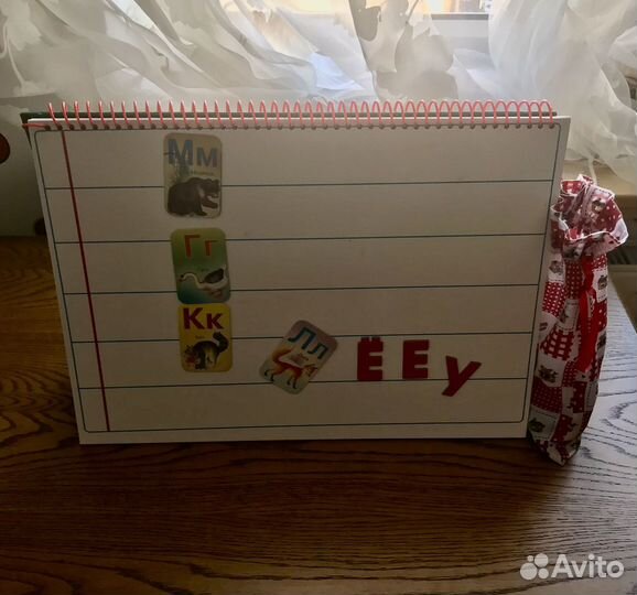 Магнитная азбука жукова