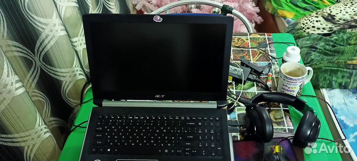 Игровой ноутбук Acer aspire 7 a715-72g-5680