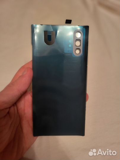 Задняя крышка на samsung note 10+ (N975) черная