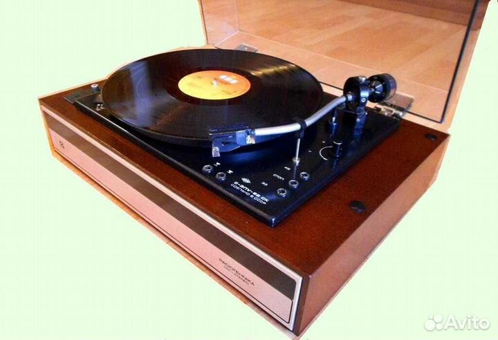 Проигрыватель винила радиотехника 001