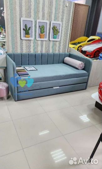 Детская подростковая мягкая кровать