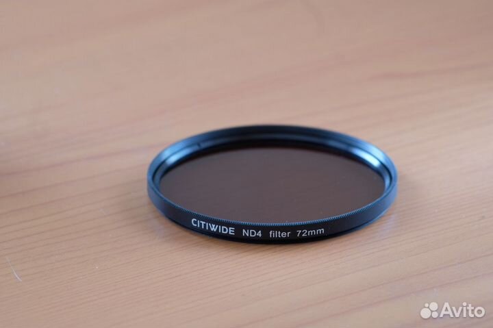 Фильтр нейтральной плотности ND4 72 мм