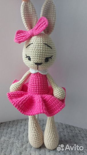 Мягкая игрушка заяц