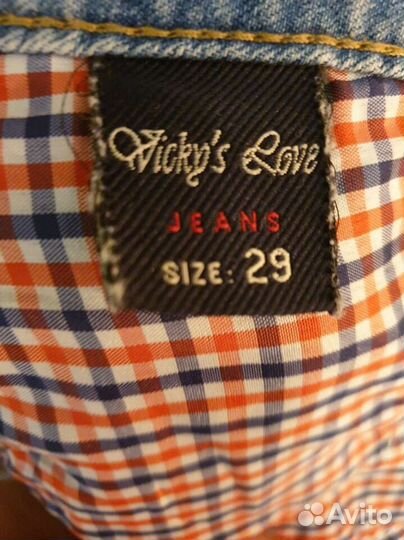 Шорты джинсовые