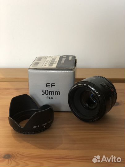 Объектив canon 50mm 1.8 II