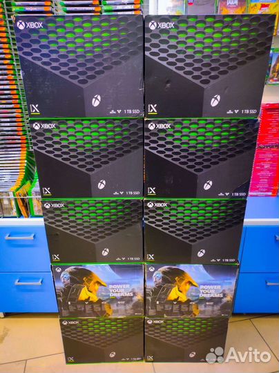 Xbox Series X новый, гарантия от магазина
