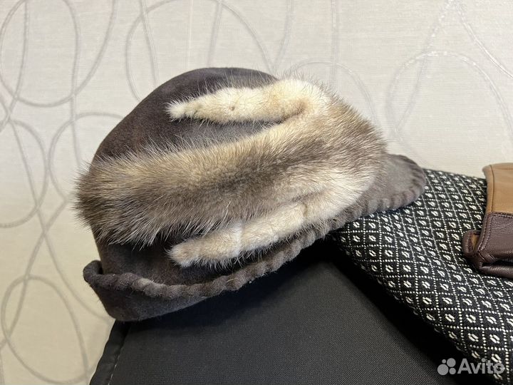 Шляпа женская новая фетровая шерсть ручная работа