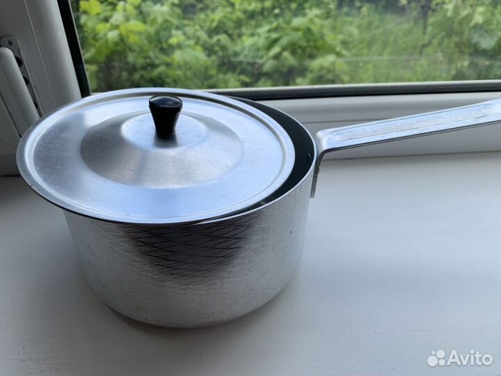 Кастрюля алюминиевая СССР новая