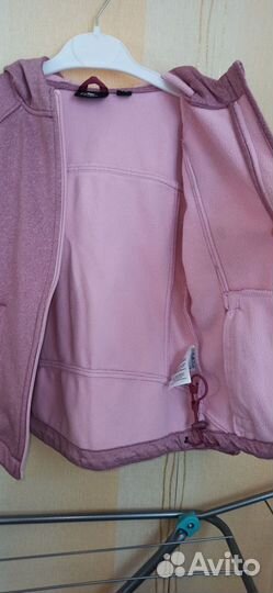 Ветровка softshell для девочки 116