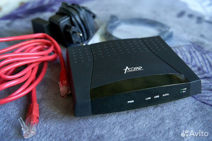 Модем adsl Acorp sprinteradsl LAN 120M