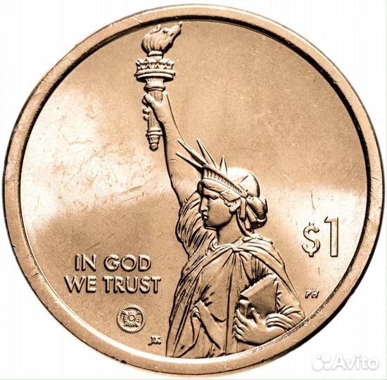 США 1 доллар 2024 D
