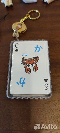 Хирагана, японский на игральных картах