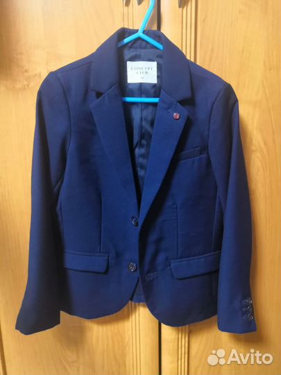 Пиджак школьный 122