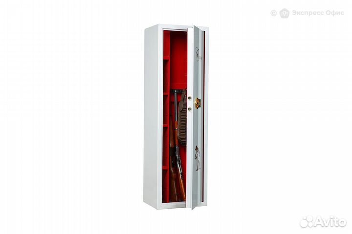 Оружейный сейф Valberg Сафари EL Gold (белый)