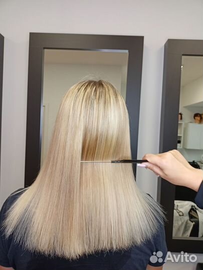 Кератин/Ботокс/Холодная реконструкция волос