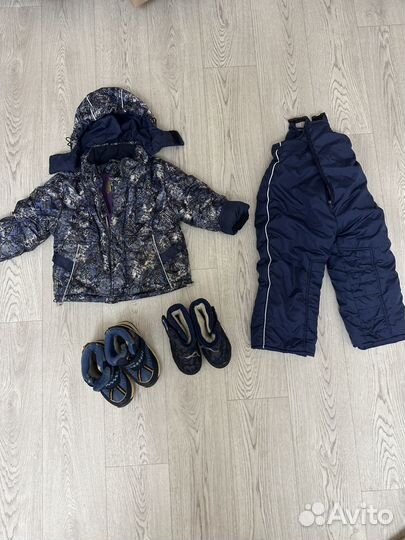 Теплые вещи на мальчика 80-86р