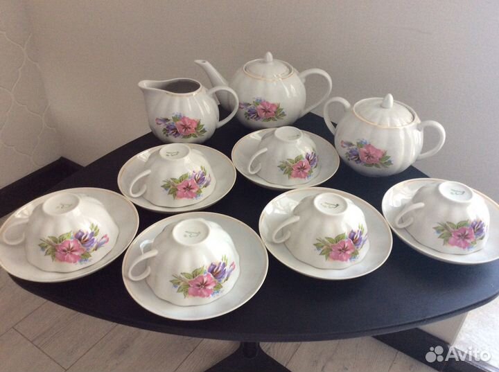 Чайный сервиз Дулево