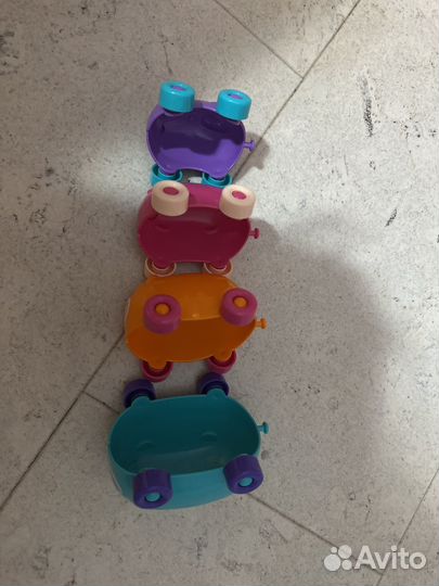 Игрушка каталка -пирамидка