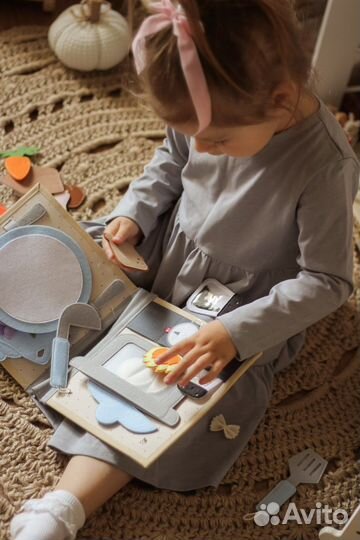 Книга из фетра 