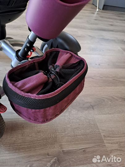 Детский 3х колесный велосипед с ручкой