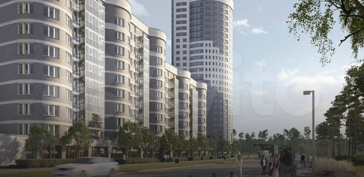 2-к. квартира, 72,7 м², 15/15 эт.