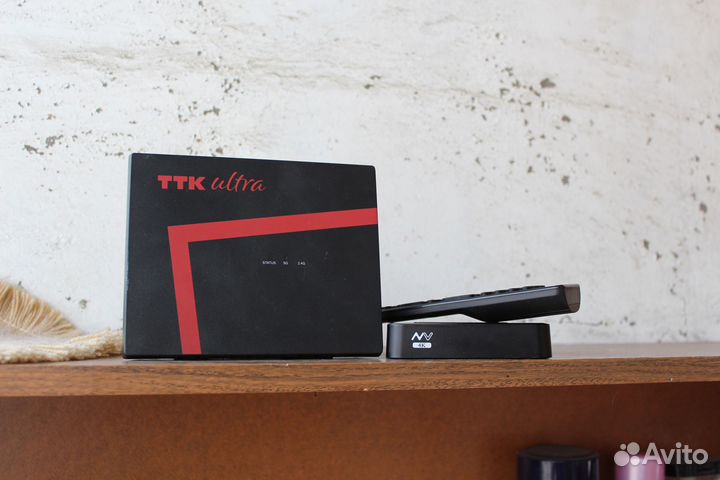 Комплект ТТК (роутер и приставка Eltex NV-711wac)