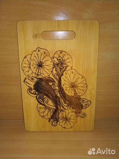 Доска разделочная с рисунком