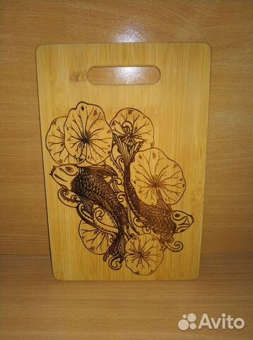 Доска разделочная с рисунком