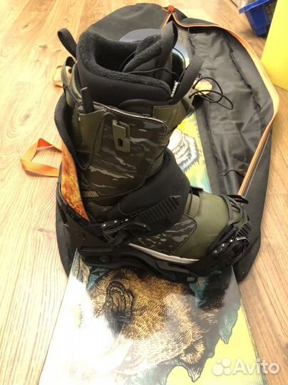 Сноубордические ботинки salomon 26,5