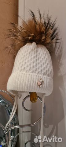 Шапка зимняя для девочки 48 50