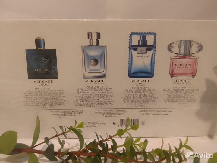 Подарочный набор духов Versace 4 по 30 ml