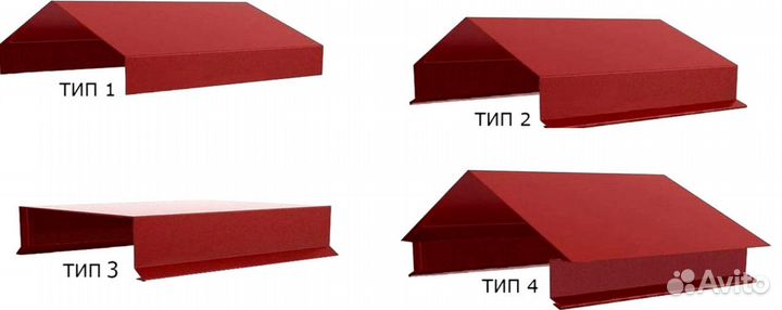 Парапет плоский