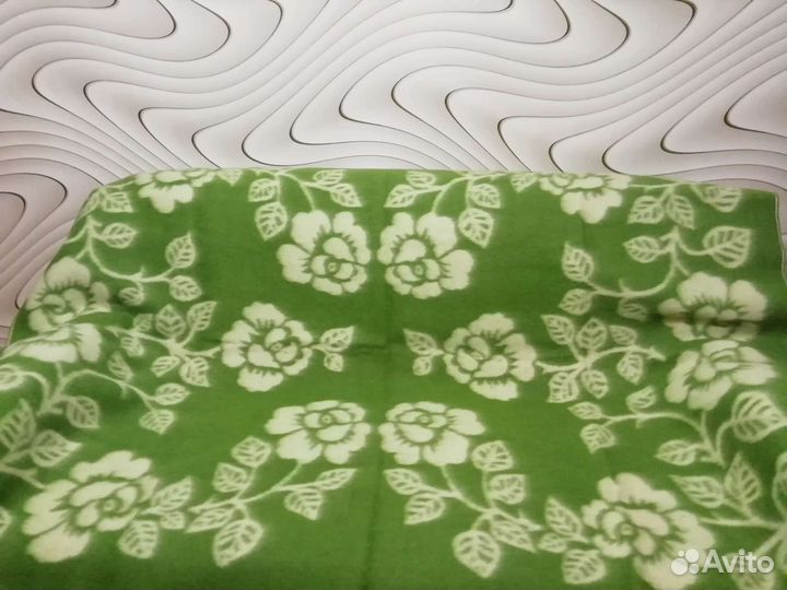 Одеяло шерстяное СССР новое