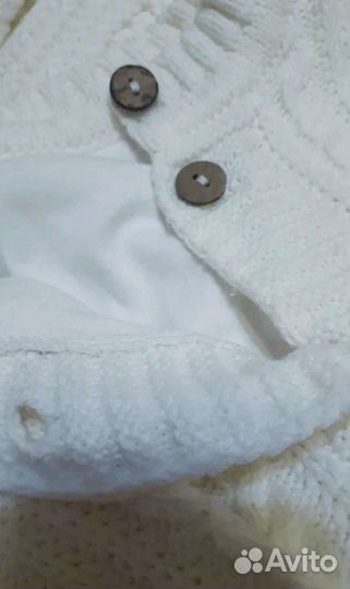 Вязаный комплект для малыша (0-6мес)