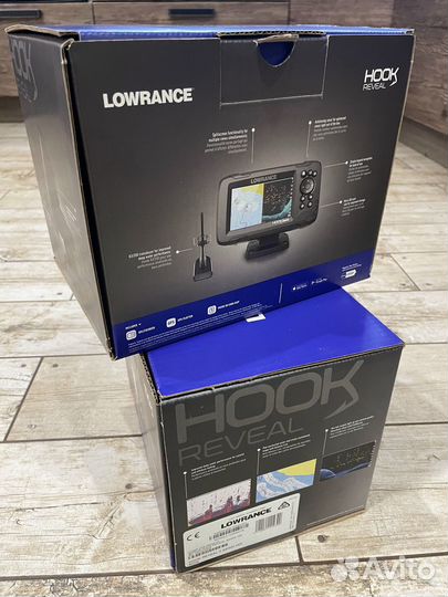 Lowrance hook reveal 5 SplitShot 83/200 HDI (RUS)