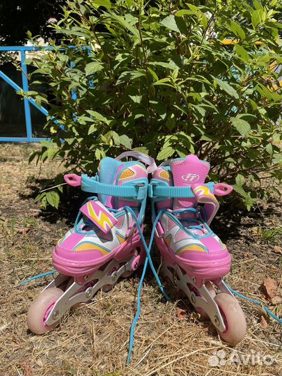 Ролики, роликовые коньки детские р. 27-30