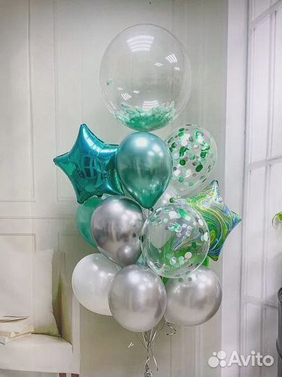 Фонтан из шаров 