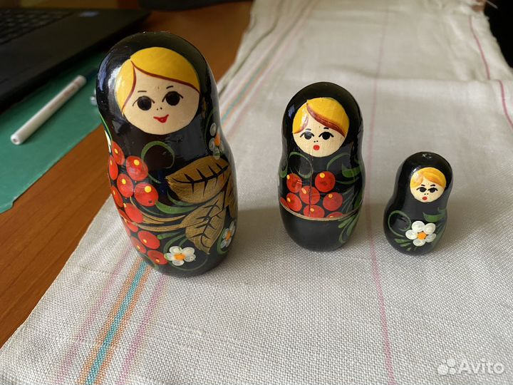 Фляжка-Сталингр.фронт,матрешки,статуэтк, Рога СССР