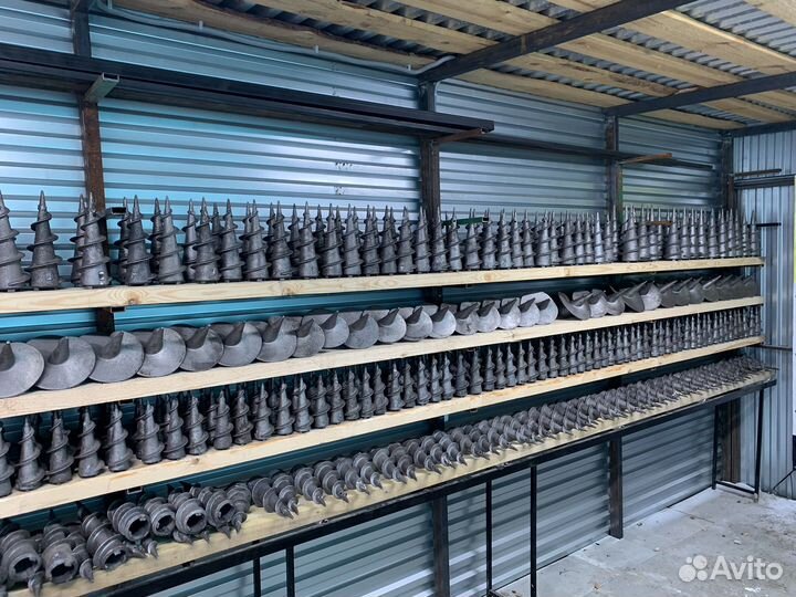 Винтовые сваи 57 мм / Наконечники для винтовых сва