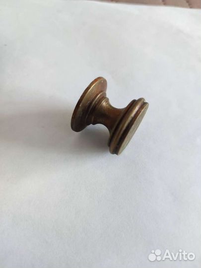 Мебельные ручки СССР латунь