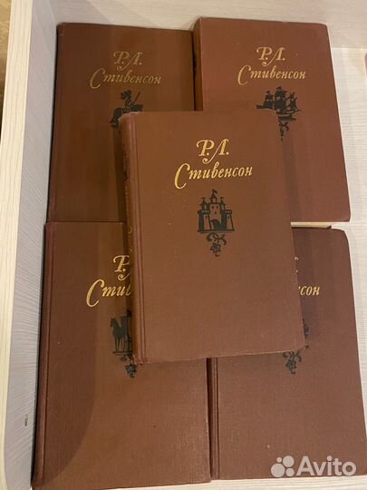 Роберт Льюис Стивенсон Собрание сочинений 5 томов