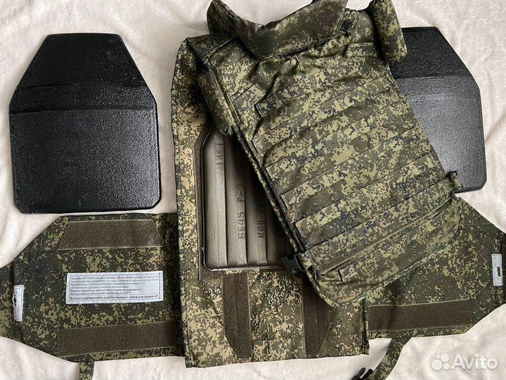 Бронежилет 6б45 ратник в сборе 2 размер