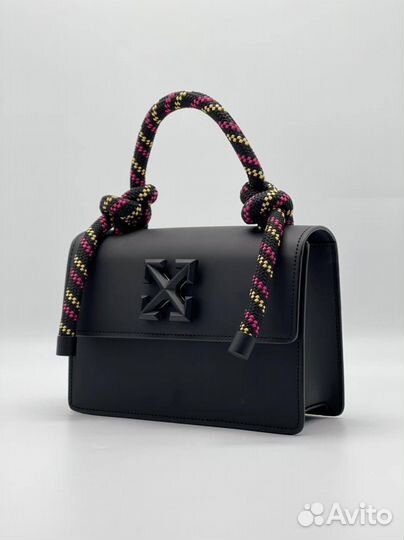 Сумка женская off white натуральная кожа