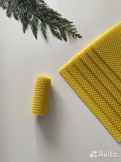 Набор свечей из вощины 16 шт