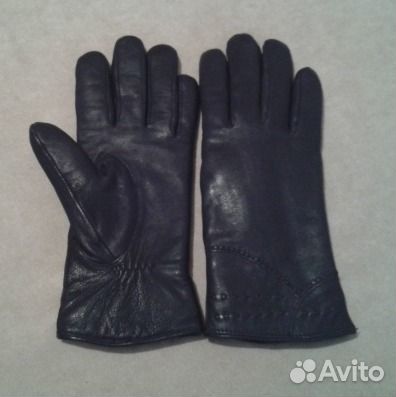 Новые Зимние Перчатки натуральная кожа