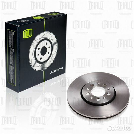 Диск тормозной передний trialli DF 180113