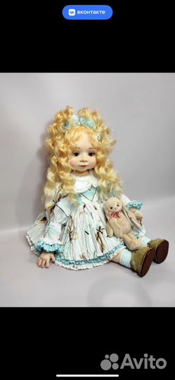 Кукла текстильная ручной работы