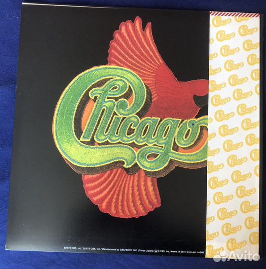 Chicago Chicago Vlll 1975 Japan 1-й пресс