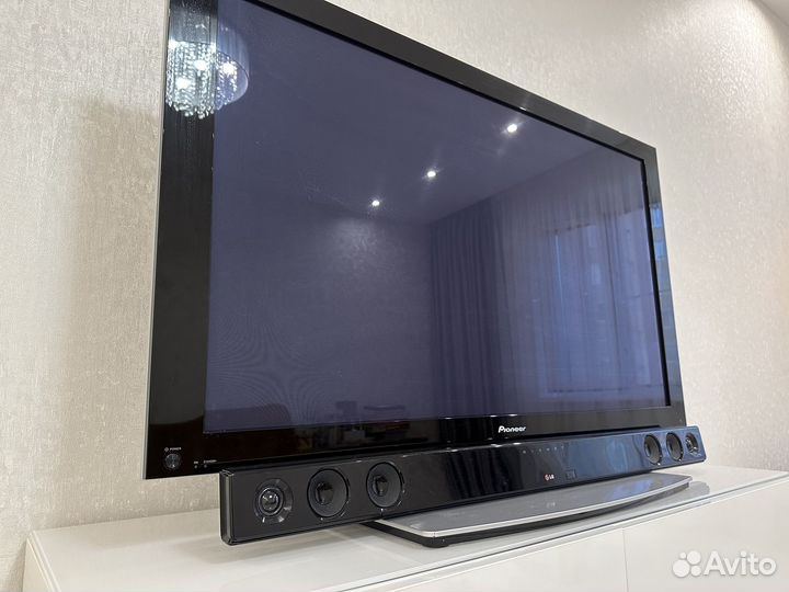 Телевизор Pioneer PDP-436RE + ресивер + акустика