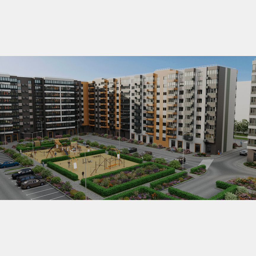 1-к. квартира, 36,2 м², 8/9 эт.